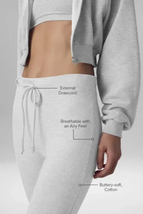Sway bootcut-joggingbroek – Athletic Heather Grey