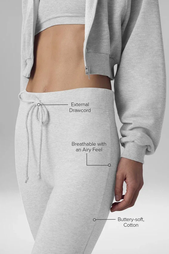 Sway bootcut-joggingbroek - Athletic Heather Grey