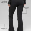 Sway bootcut joggingbroek - Zwart