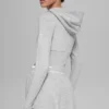 Sway-hoodie met volledige rits – Athletic Heather Grey