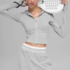 Sway-hoodie met volledige rits – Athletic Heather Grey