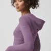 Sway-hoodie met volledige rits - Plum Kiss