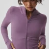 Sway-hoodie met volledige rits - Plum Kiss