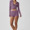 Sway-hoodie met volledige rits - Plum Kiss