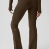 Sway joggingbroek met bootcut - Espresso