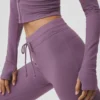 Sway Joggingbroek met bootcut - Plum Kiss