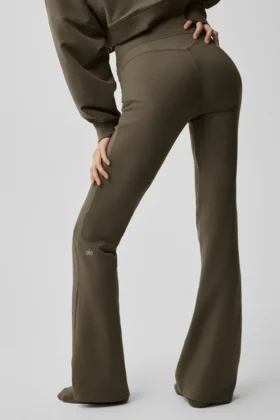 Sway joggingbroek met uitlopende pijpen – Olive Tree