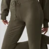 Sway joggingbroek met uitlopende pijpen - Olive Tree