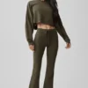 Sway joggingbroek met uitlopende pijpen - Olive Tree