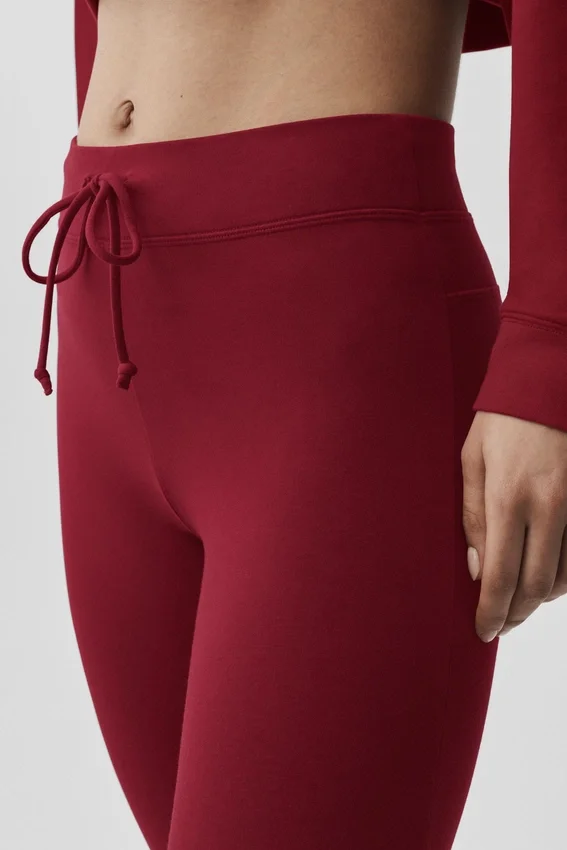 Sway Joggingbroek met wijd uitlopende pijpen - Summer Romance Red