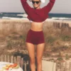 Sway My Way Micro Korte broek - Summer Romance Red