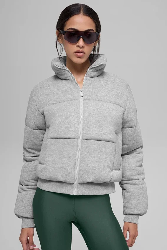 Sweatshirt-puffer - Athletic Heather Grey