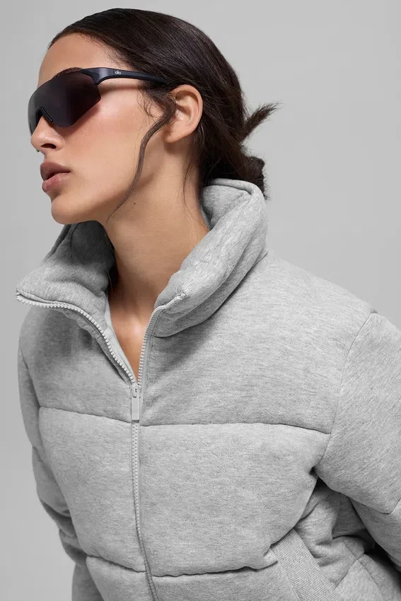 Sweatshirt-puffer - Athletic Heather Grey