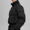 Sweatshirt-puffer - Zwart