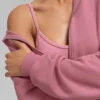 Sweet Escape hoodie met rits – Pink Wild Rose
