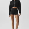 Sweet Escape hoodie met ritssluiting - Zwart