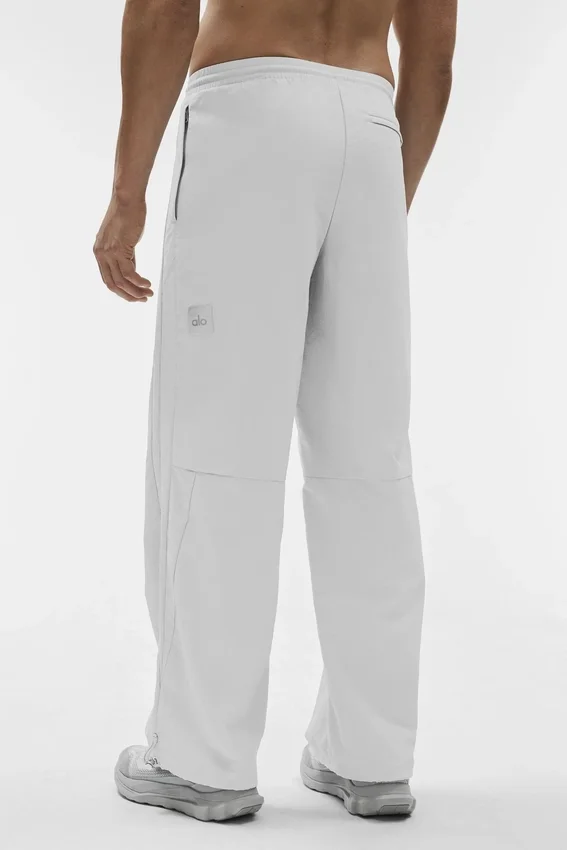 Takeaway Track broek met rechte pijpen - Titanium