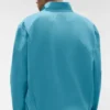 Takeaway Track-jas met doorlopende rits - Blue Breeze