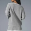 Tennis Club trui - Athletic Heather Grey/White