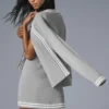 Tennis Club trui - Athletic Heather Grey/White