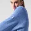 Tennis Club trui - Crystal Clear Blue/White