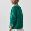Tennis Club trui - Emerald Isle/Ivoor