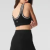 Tennis Club Trui Knit Bra - Zwart/Ivoor