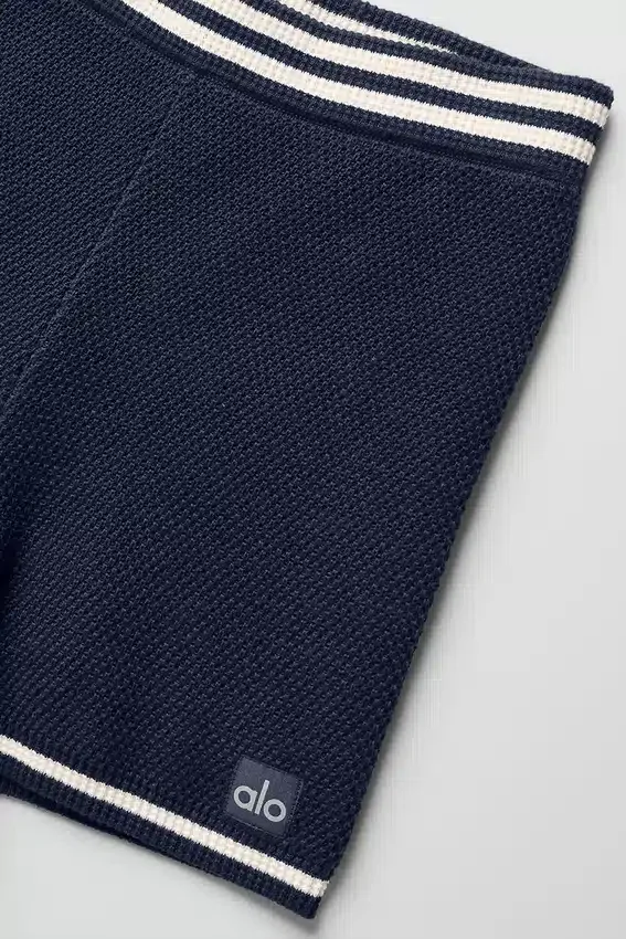 Tennis Club Trui Knit Korte broek - Marineblauw/Ivoor