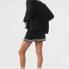 Tennis Club trui - Zwart/Ivoor