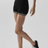 Tennis Club Truie Knit Korte broek - Zwart/Ivoor