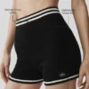 Tennis Club Truie Knit Korte broek - Zwart/Ivoor