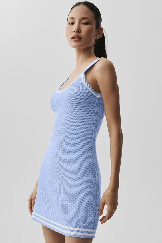 Tennis Club truie - Licht Provence-blauw/wit