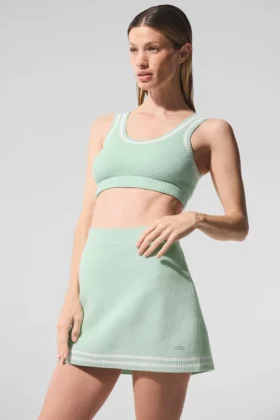 Tennis Club truie met beha – Spearmint/Wit