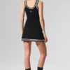 Tennis Club Truien Knit Tank - Zwart/Ivoor