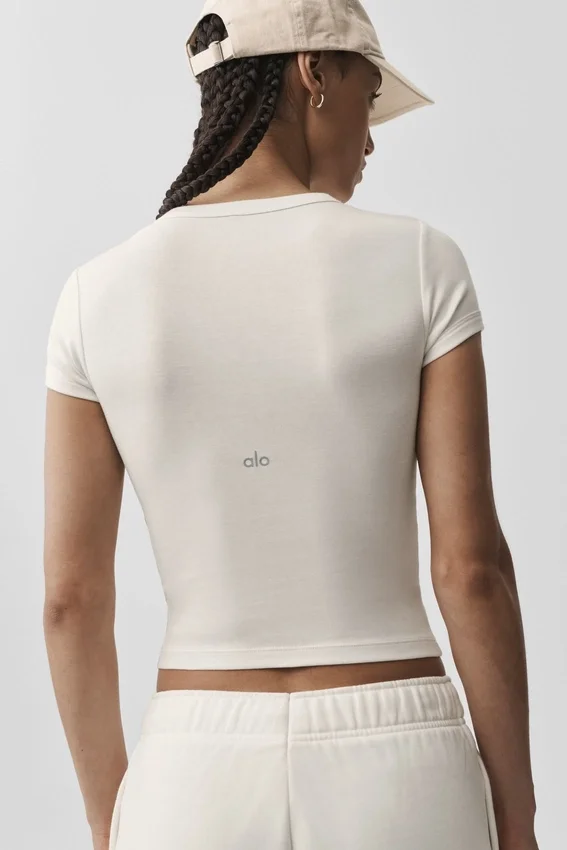 Tijdloos T-shirt - Ivoor
