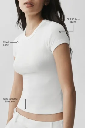 Tijdloos T-shirt – Wit