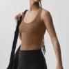 Tijdloze tanktop - Sun Kissed Brown