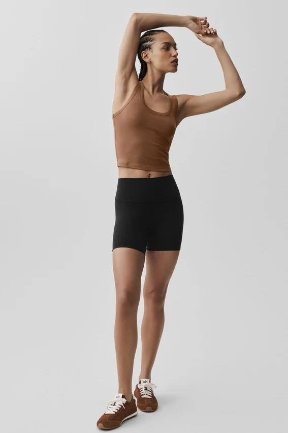 Tijdloze tanktop - Sun Kissed Brown