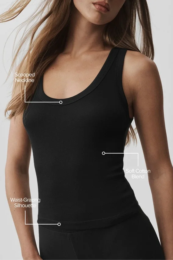Timeless Tank - Zwart