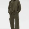 Torrent overshirt - Olive Tree