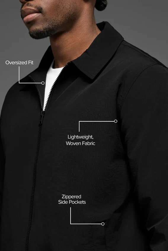 Torrent-overshirt - Zwart