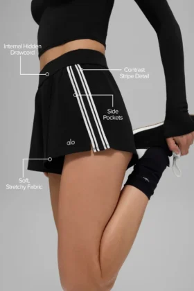 Track Star Korte broek – Zwart