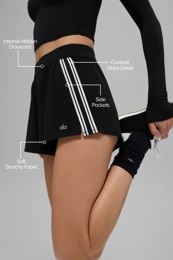 Track Star Korte broek - Zwart
