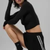 Track Star Korte broek - Zwart