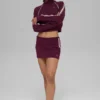 Track Star minirok - Bordeauxrood