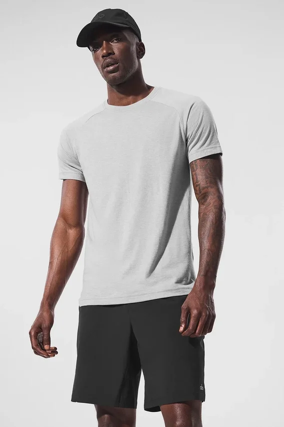 Triumph Raglan-T-shirt – Athletic Heather Grey