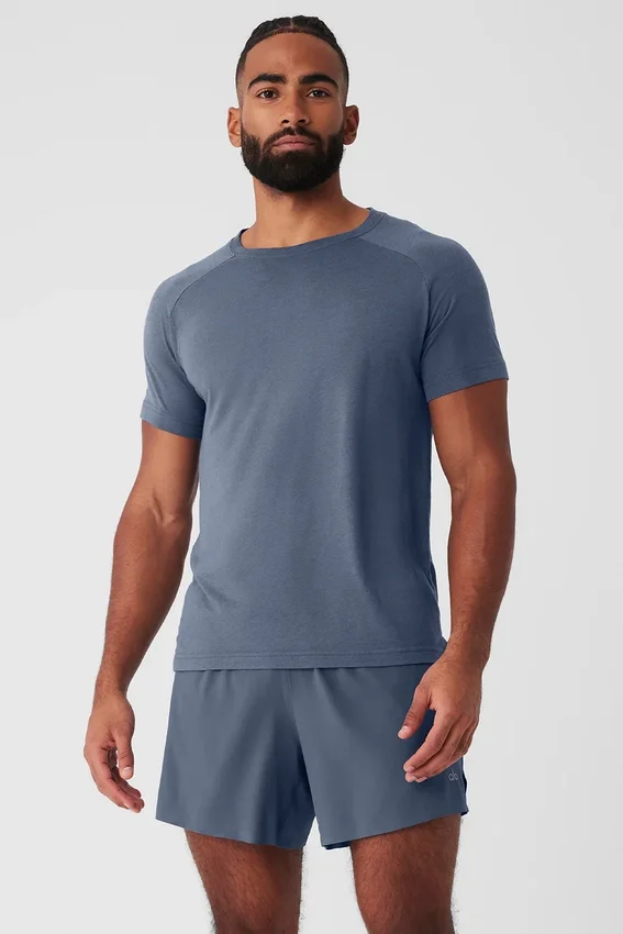 Triumph Raglan-T-shirt - Bluestone