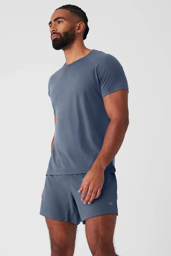 Triumph Raglan-T-shirt - Bluestone