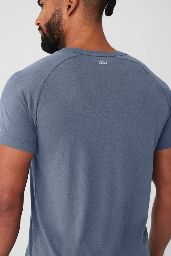 Triumph Raglan-T-shirt - Bluestone