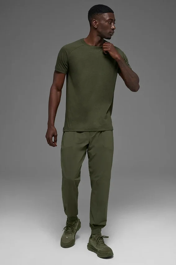 Triumph Raglan-T-shirt - Green Olive
